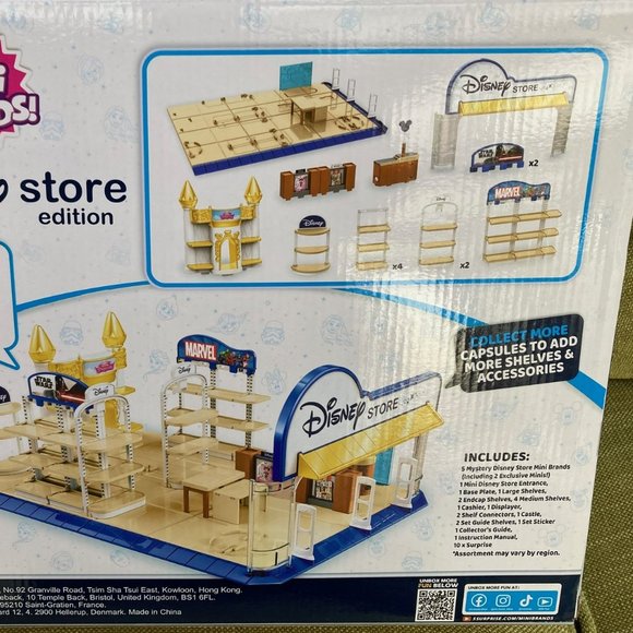 5 Surprise Mini Brands Mini Disney Store Playset by Zuru - Disney Toy Store NEW - Picture 4 of 4